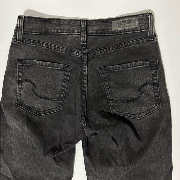 Levi’s Mid Rise Slim Cuffed Women's 90s Black Jeans Sz 26 - Picture 9 of 13